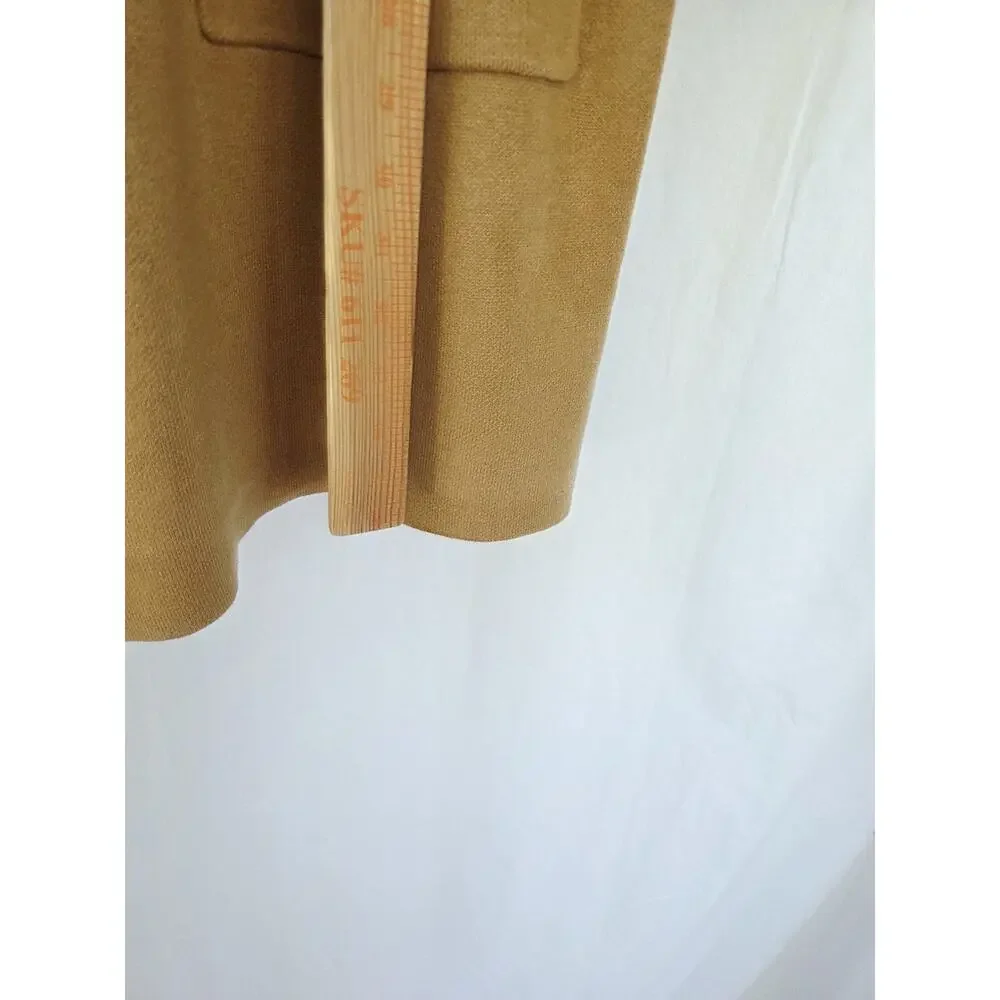 Lane Bryant Open-Front Coatigan Tan Brown‎ Knit Duster Womens Plus Size 18/20